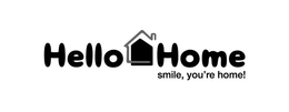 HELLO HOME SMILE, YOU'RE HOME! logo
