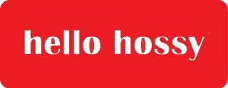 HELLO HOSSY logo
