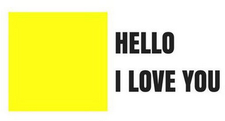 HELLO I LOVE YOU logo