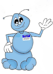 HELLO I'M DEWEY logo