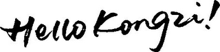 HELLO KONGZI ! logo