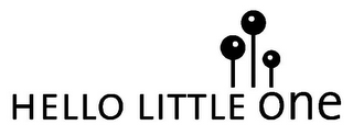HELLO LITTLE ONE logo