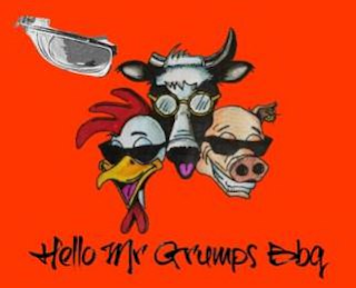 HELLO MR GRUMPS BBQ logo