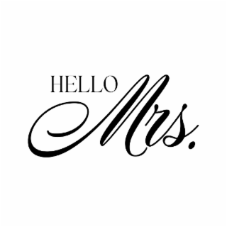 HELLO MRS. logo