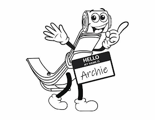 HELLO MY NAME IS ARCHIE logo