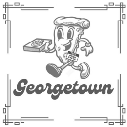 HELLO MY NAME IS PIZZA STEVE GEORGETOWN logo