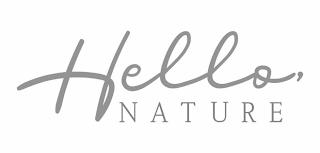 HELLO, NATURE logo