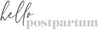 HELLO POSTPARTUM logo