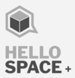 HELLO SPACE+ logo