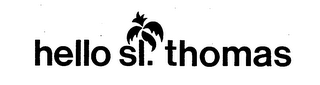 HELLO ST. THOMAS logo