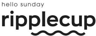 HELLO SUNDAY RIPPLECUP logo