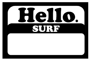 HELLO. SURF logo