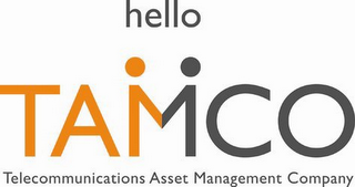 HELLO TAMCO TELECOMMUNICATIONS ASSET MANAGEMENT COMPANY logo