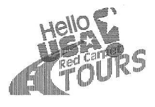 HELLO USA! RED CARPET TOURS logo