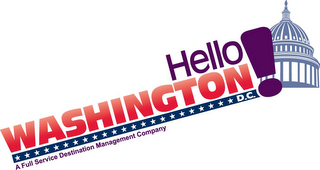 HELLO WASHINGTON D.C.! A FULL SERVICE DESTINATION MANAGEMENT COMPANY logo