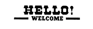 HELLO! WELCOME logo