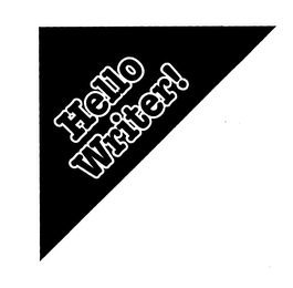 HELLO WRITER! logo