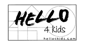 HELLO4KIDS.COM HELLO 4 KIDS