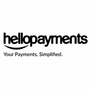 HELLOPAYMENTS YOUR PAYMENTS, SIMPLIFIED. logo