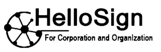 HELLOSIGN FOR CORPORATION AND ORGANIZATION logo