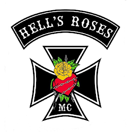 HELL'S ROSES MC logo