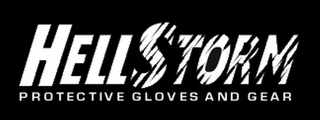 HELLSTORM PROTECTIVE GLOVES AND GEAR logo