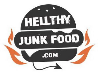 HELLTHY JUNK FOOD .COM logo
