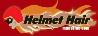 HELMET HAIR MAGAZINE.COM logo