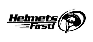 HELMETS FIRST! logo
