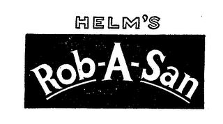 HELM'S ROB-A-SAN logo