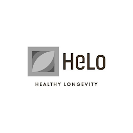HELO, HEALTHY LONGEVITY logo