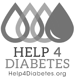 HELP 4 DIABETES HELP4DIABETES.ORG logo