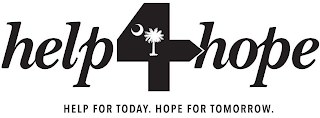 HELP 4 HOPE HELP FOR TODAY. HOPE FOR TOMORROW logo