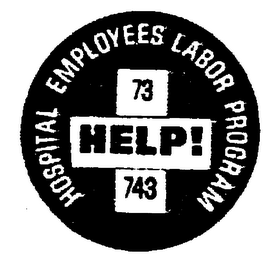 HELP! 73 743 HOSPITAL EMPLOYEES LABOR PROGRAM logo