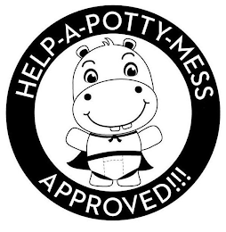 HELP-A-POTTY-MESS APPROVED!!! logo