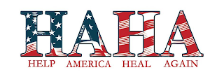 HELP AMERICA HEAL AGAIN logo