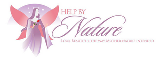 HELP BY NATURE LOOK BEAUTIFUL THE WAY MOTHER NATURE INTENDED logo