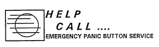 HELP CALL EMERGENCY PANIC BUTTON SERVICE logo