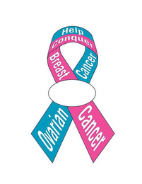 HELP CONQUER BREAST CANCER OVARIAN CANCER logo