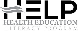 HELP HEALTH EDUCATION LITERACY PROGRAM logo