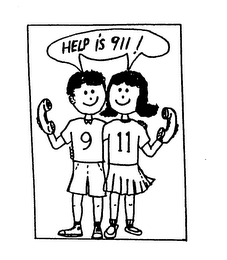 HELP IS 911! logo