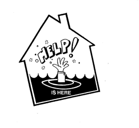 HELP! IS HERE logo