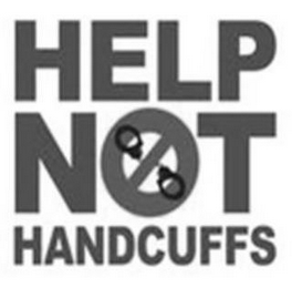 HELP NOT HANDCUFFS logo