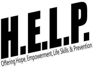 H.E.L.P OFFERING HOPE, EMPOWERMENT, LIFE SKILLS & PREVENTION logo