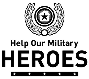 HELP OUR MILITARY HEROES logo