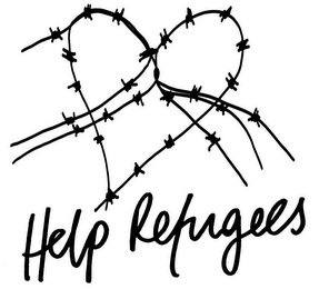 HELP REFUGEES logo