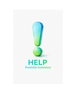 HELP ROADSIDE ASSISTANCE logo