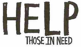 HELP THOSE IN NEED logo
