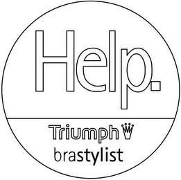 HELP. TRIUMPH BRASTYLIST logo