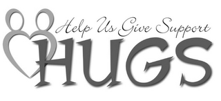 HELP US GIVE SUPPORT HUGS logo